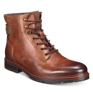 Alfani Brown Leather Men’s boots size 11